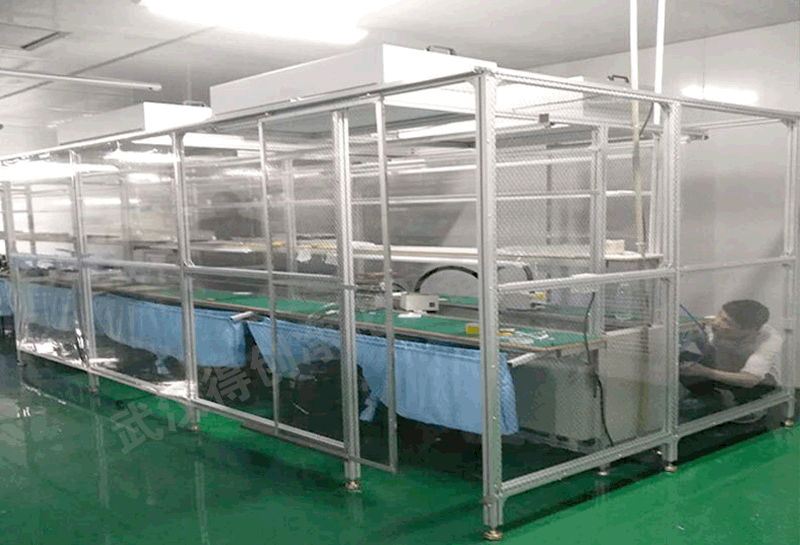 萬級潔凈棚原理及FFU安裝